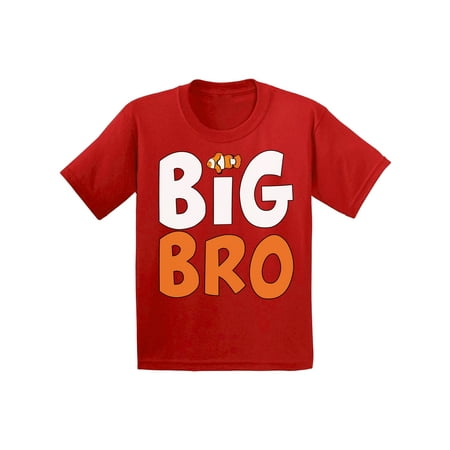 

Awkward Styles Big Brother T-Shirt Fish Clothing Fish Shirts Big Brother Baby Announcement Toddler Shirt for Boy Pregnancy Announcement T Shirt for Kids Big Bro Toddler T-Shirt Fish Clothes Collection