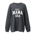 thumbnail image 3 of Women Sweatshirts Long Sleeve Sweatshirt for Women Pullover for Women Grey Crewneck Sweatshirt Womens Fall Clothes Women Clothes, 3 of 3