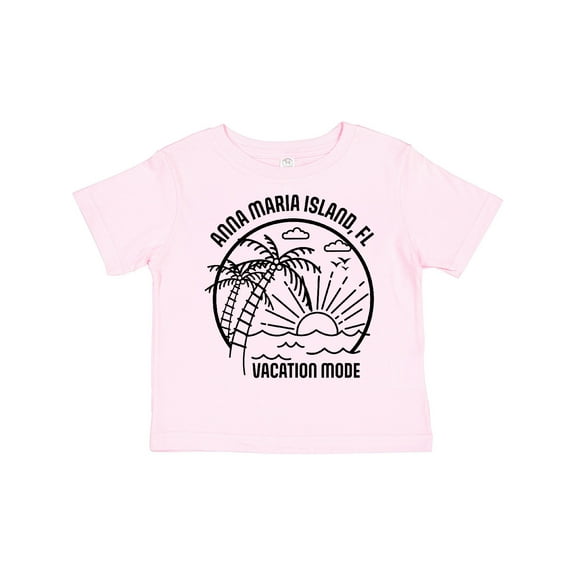 Inktastic Summer Vacation Mode Anna Maria Island Florida Boys or Girls Toddler T-Shirt