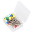 thumbnail image 1 of Quilting Pins, Strong And Durable Ample Quantities Sewing Pins Stainless Steel Plastic  For Sewing Project For Craft For Jewelry Decoration, 1 of 8