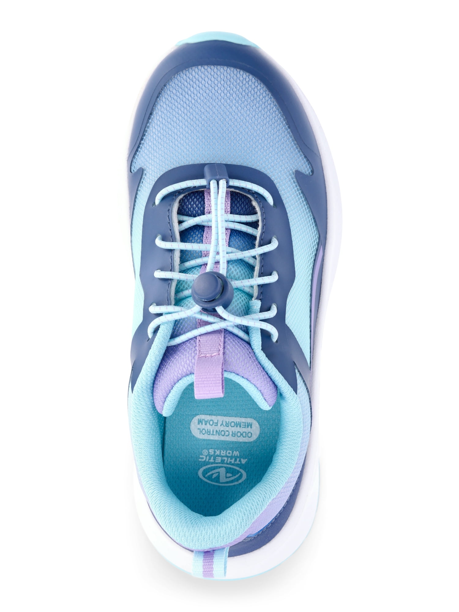 Athletic Works Little and Big Kids Bungee Mesh Jogger Sneakers