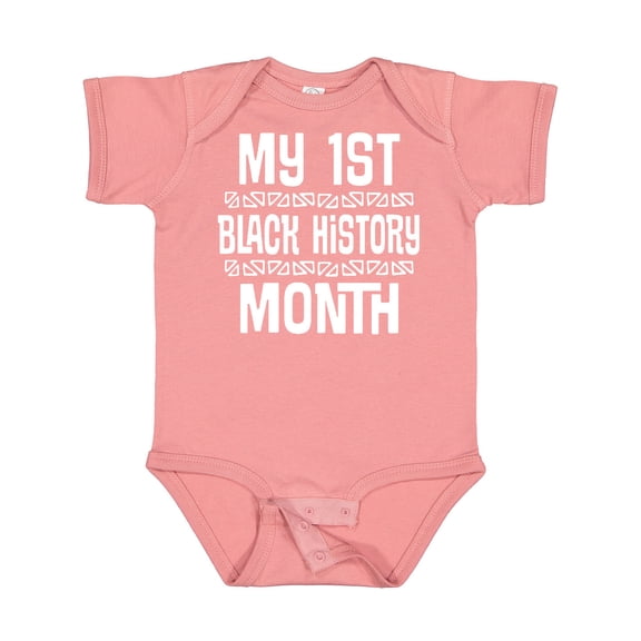 Inktastic 1st Black History Month Boys or Girls Baby Bodysuit