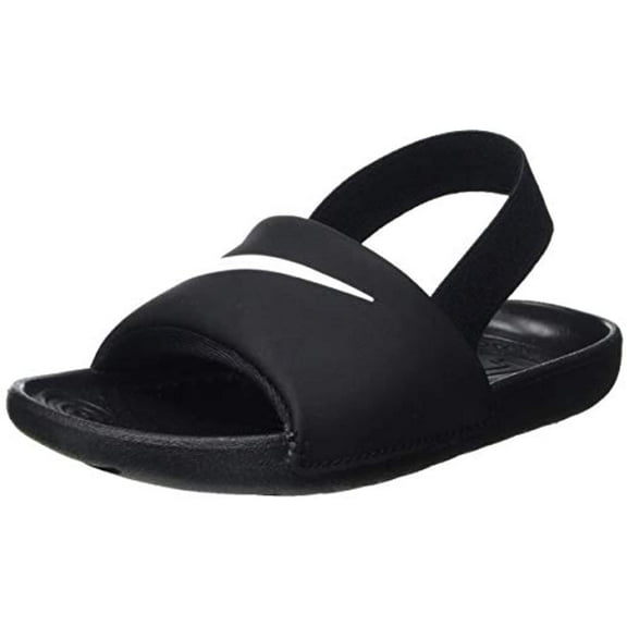 Nike Kawa Slide TD Kids Black/White/White/White BV1094-001 (Size: 7C)