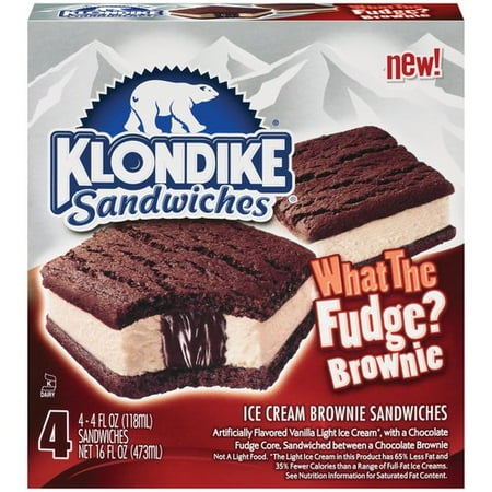 Klondike Choc Fudge Brownie Sandwich