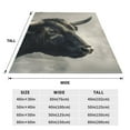 thumbnail image 3 of Susaid Mystical Bull in Fog Print Microfiber Cleaning Cloth, Multi-Functional Cleaning Towels, Highly Absorbent Cleaning Rags,Cleaning Cloths for Car Kitchen Home-50"x40", 3 of 7