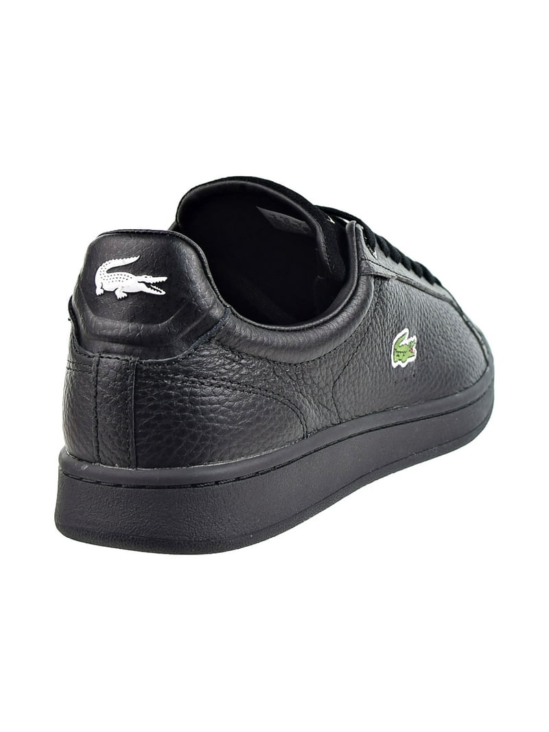 Lighed Som svar på barndom Lacoste Carnaby Evo Leather Platinum Men's Shoe Black 744sma0041-02h -  Walmart.com