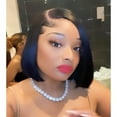 thumbnail image 2 of Supreme 13A Luxury Raw 100% Unprocessed Human Hair Bob Cut Wig (C-Part)- Layla, 2 of 6