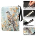 thumbnail image 5 of ALAZA Bird Flower Watercolor Trading Card Binder 4 Pocket Cards Collection Album 400 Folder Holder, 5 of 6