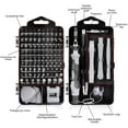 thumbnail image 3 of Kit de destornilladores de precisión 115 en 1, kit de destornilladores de precisión magnéticos portátiles, herramientas de reparación de destornilladores para computadora, computadora, 3 of 7