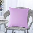 thumbnail image 7 of Watertight Outdoor Pillow Cover 20x20 inch - Modern Solid Color Cushion Cover for Patio Furniture, Weather Resistant Backrest Pillow Case for Garden, Poolside, Deck - Easy Clean, 7 of 7