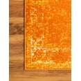 thumbnail image 6 of Unique Loom Sofia Collection Area Rug - Casino Bundle (6' 1" x 9' Rectangle Orange/Ivory), 6 of 8