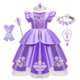 thumbnail image 1 of Disfraz de Sofía para niña, primer vestido de princesa para fiesta de cumpleaños, vestidos de graduación Fivean unisex, 1 of 2