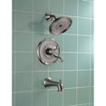 thumbnail image 3 of Delta 174925 Vessona Dual Function Pressure Balanced Thermostatic Bath and Shower Trim with Internal Volume Control, Rough-in Valve Included, Chrome, 3 of 6