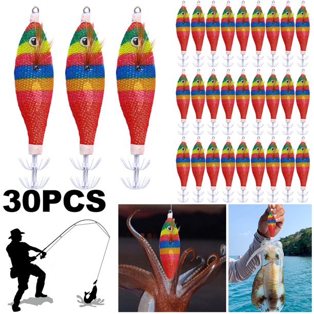 Likrtyny Gancho Paraguas Doble Cebo Pesca Cebo Artificial Luminoso (estilo D)