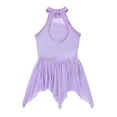 thumbnail image 4 of iEFiEL Kids Girls Sleeveless Sequins Leotard Dress for Lyrical Modern Contemporary Ballroom Dance, 4 of 7