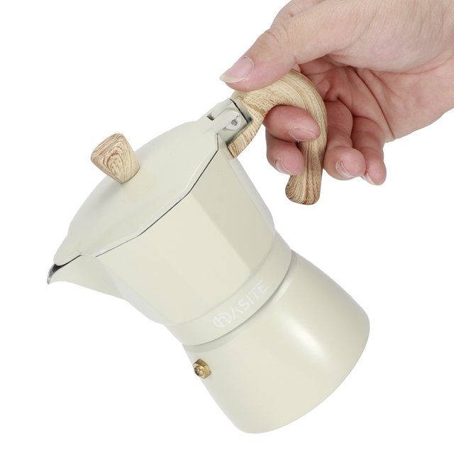 Coffee Maker Pot, Stovetop Camping Coffee Maker Tea Kettle With Comfortable Handle Coffee Machine Maker Hot Stovetop Coffee Maker Moka Pot For Home Coffee Shop