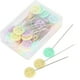 thumbnail image 4 of 50 Uds. Alfileres rectos de costura, coloridos parches, alfileres para acolchar, herramienta para manualidades DIY, 4 of 8