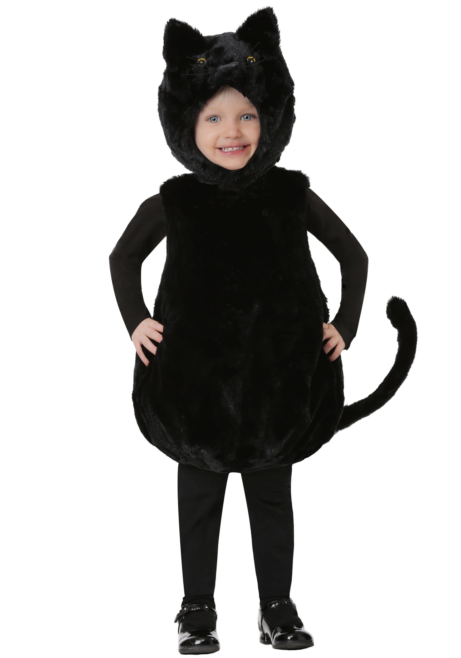 black and white cat costume