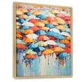 thumbnail image 2 of Designart "Umbrella Canopy In The Sky II" Sky Floater Framed Canvas Prints, 2 of 5