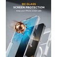 thumbnail image 3 of Funda magnética Miracase para iPhone 16 Pro con protector de pantalla, 3 of 8