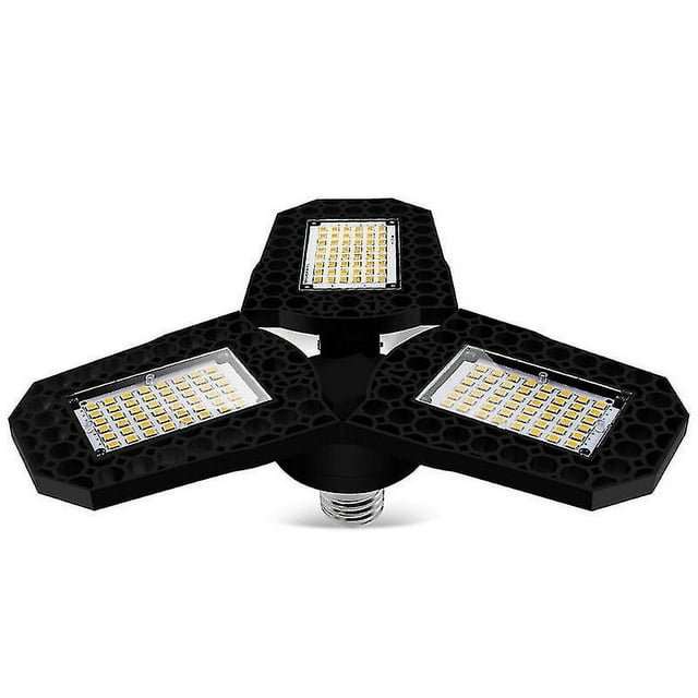 Tignapoo High-Efficiency 40W E27 LED Bulb for Industrial and Commercial Spaces, 270° Beam Angle, 50,000+ Hours Lifespan, Dual Color Temperature (Warm/Cold White), Plastic Construction, 205x205x88mm