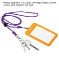 thumbnail image 6 of Uxcell Neck Lanyard with Hook, Badge Lanyards Adjustable Long Strap Holder Keychains Purple, 6 of 7