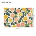 thumbnail image 4 of Yayeee Bath Rug for Bathroom Floor Non Slip Contour Fluffy Soft Absorbent Mat, 20"x24", Citrus Fruits, 4 of 7