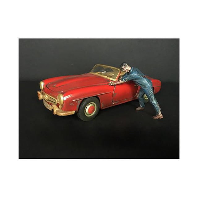 American Diorama 38200 Zombie Mechanic Figurine IV For 1 by 18 Scale Models