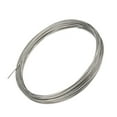 thumbnail image 4 of Uxcell 1mm Dia 10m 32.8ft Length 304 Stainless Steel Wire Rope Cable Uncoated for Hoist Pulley Wheel, 4 of 5
