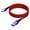 Red, variant on 5A Super Fast Charging Nylon Braided Zinc Alloy LED Front Light Data Cable for Type C Devices 480Mbps Sync 1.2M Blue