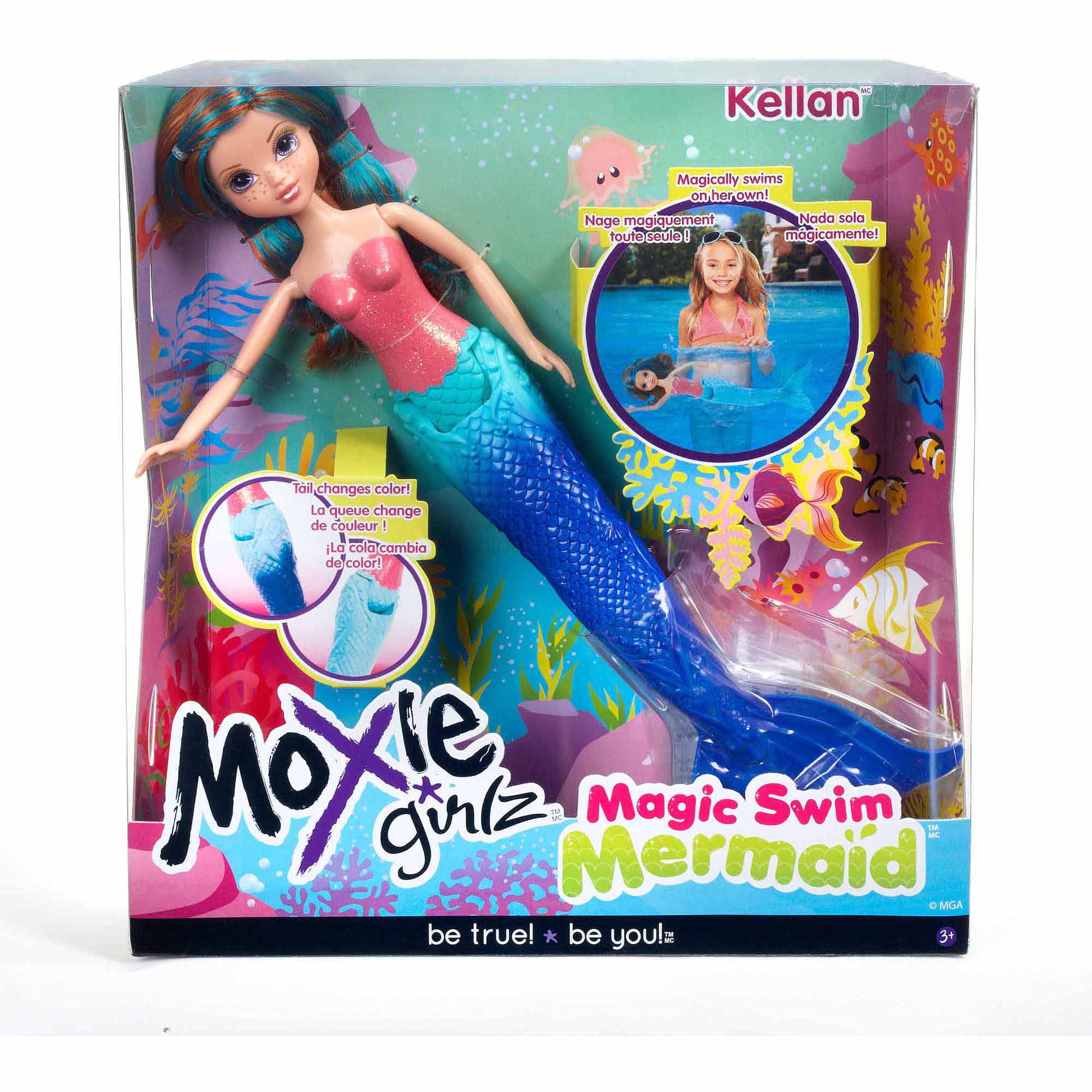 moxie girlz magic swim mermaid doll