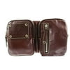 Gucci Brown Leather Fanny Pacl Waist Pouch Leather Waist Bag Belt Bag 228311