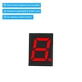 thumbnail image 5 of Uxcell 8Pin 0.3"x0.4"x0.2" Common Anode 2.1V LED Display Digital Tube Red 20 Pack, 5 of 6