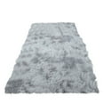 thumbnail image 1 of Fluffy Area Rugs for Bedroom, Non-Slip Washable Soft Shag Carpet, Plush High Pile Throw Rug for Living Room, Dorm, Aesthetic Decor Grey, 1 of 5