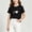Black, variant on Pretxorve Kids Boys Girls Short Sleeve Graphic Tee Summer Heart Print Round Neck Casual Outfit Shirts 1-12Y