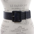 thumbnail image 3 of Women's 2 1/4" Wide High Waist Croco Print Full Grain Leather Fashion Square Belt, 3 of 4