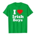 thumbnail image 4 of ChaoLingNeng Girls St Patricks Day Shirt Size 8 Funny Shamrock Cute Graphic Print Green Kids T Shirt Casual Fit Back To School Shirt Cool Toddler Holiday Tops, 4 of 4