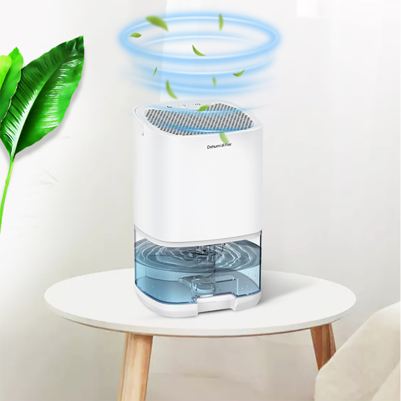 35oz Dehumidifiers for Home 2500 Cubic Feet (280 sq ft), Two Working Modes with 7-Color LED Light Auto-Off Quiet Portable Small Dehumidifiers for Bedroom Kitchen Closet Basement