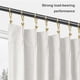 thumbnail image 3 of 40 PCS Curtain Rings with Clips, Rings Hooks,Gold, 3 of 5