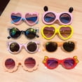 thumbnail image 4 of Children's Candy Color Cartoon Sunglasses Topwoner Love Glasses Fashion Accessories, 4 of 14