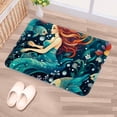 thumbnail image 5 of Mermaid Non-Slip Polyester Indoor Mat Door Rug Machine Washable Indoor Rugs, 5 of 6