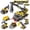 LLXD8612-2, variant on 6‑in‑1 Vehicle Building Blocks Set, ABS Plastic Transformable Bricks Kit for Military Fire Police Construction Air‑Sea Rescue Kids STEM Toy