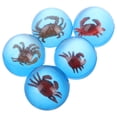 thumbnail image 2 of KAKOWELY 5 pelotas de goma para fiestas infantiles, premios de carnaval, fiestas de cumpleaños, 2 of 5