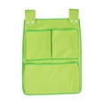 thumbnail image 1 of Bolsera para bebés Bolsa colgante Organizador de pañales colgantes lienzo Bab Bag Back Bunk Bed Bold de almacenamiento Bolsa de pañales para juguetes verde, 1 of 8