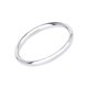 thumbnail image 1 of redondo simple para mujer, chapado en plata, joyería de acero inoxidable, tamaño del , elección Sunnimix Anillo de plata del acero inoxidable, 1 of 8