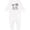 AA-White, variant on My Nan Loves Me Grandchild Baby Romper Coveralls