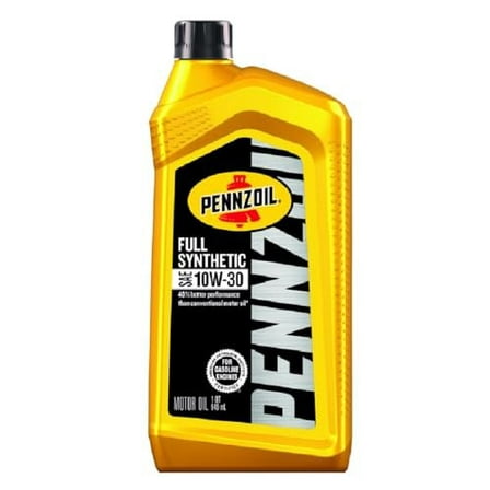 Pennzoil Synthetic Blend Motor Oil 10W-30 - Gasoline Engine Protection - 1 Qt, 1 Pack