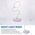 thumbnail image 3 of Lámpara Led De Escritorio De 1200Mah, Luz De Lectura Usb, Lámpara De Cuello De Cisne Ajustable, Control Táctil, Luz Nocturna Regulable, Lámpara Para El Cuidado De Los Ojos Con Cable Usb Sweethay HA017965-00, 3 of 6
