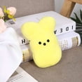 thumbnail image 2 of ValHome Rainbow Bunny Plush Toys Easter Basket Stuffed Animals - 5.9" Bunny Marshmallow Plushies Rabbits Soft Huggable Pillow - Spring Décor Easter Egg Hunt Prizes Birthday Gifts for Kids (Yellow), 2 of 8