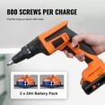 thumbnail image 3 of KFFKFF 20V 4200RPM Drywall Screwdriver Maximum Drywall Screwdriver Kit Brushless Cordless, 3 of 9